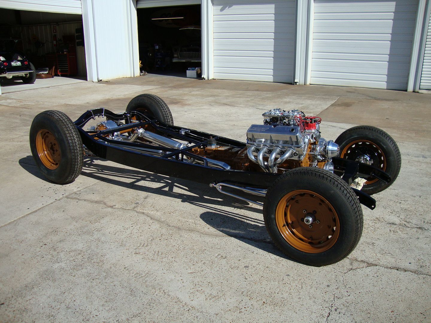 Hot Rods 34 roadster chassis assembly The H.A.M.B.